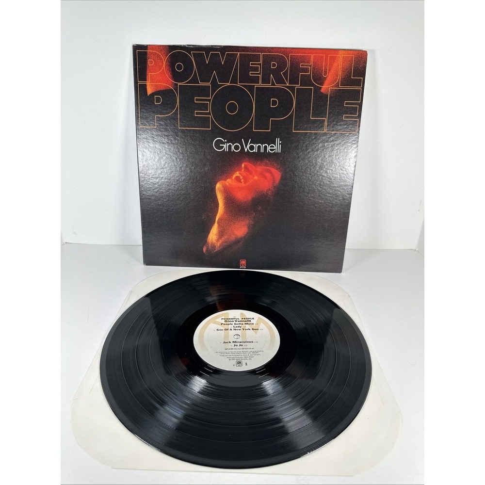 GINO VANNELLI - Powerful People Vinyl Record LP SP-3120 VINTAGE 1874 A&M